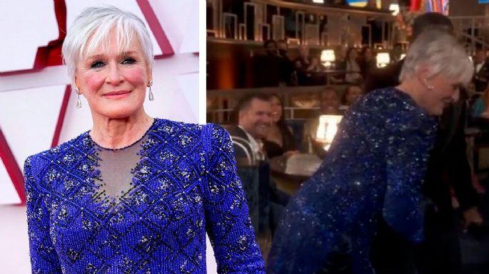 Mira el divertido baile de Glenn Close durante la ceremonia de Los Premios de la Academia