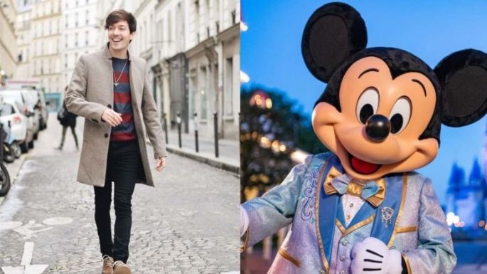 ¡Oh No! Roger González revela que es lo que hay detrás de la botarga de Mickey Mouse en Disneyland