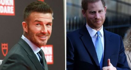 ¿Se pelean? Príncipe Harry enfrenta cara a cara a David Beckham por un pleito entre sus esposas