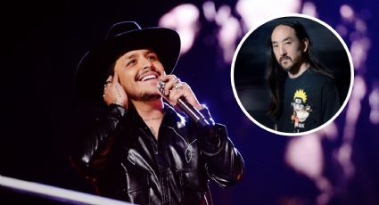 Steve Aoki quiere colaborar con Christian Nodal pues es su ¡fan!