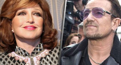 Angélica María impacta al hablar acerca de su romance con Bono de U2