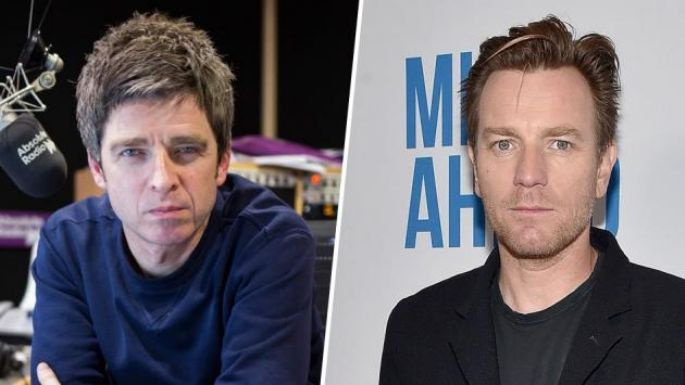 ¿Quién ganó? Ewan McGregor se enfrenta en una batalla de sables de luz contra Noel Gallagher