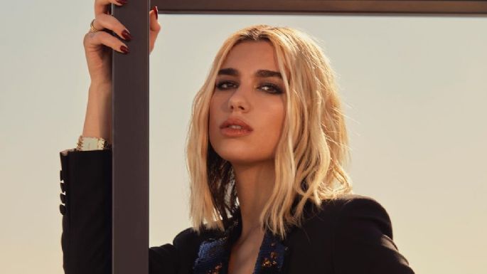 ¡Qué bien luce! Con este 'look' arribó Dua Lipa a la alfombra de los BRIT Awards 2021