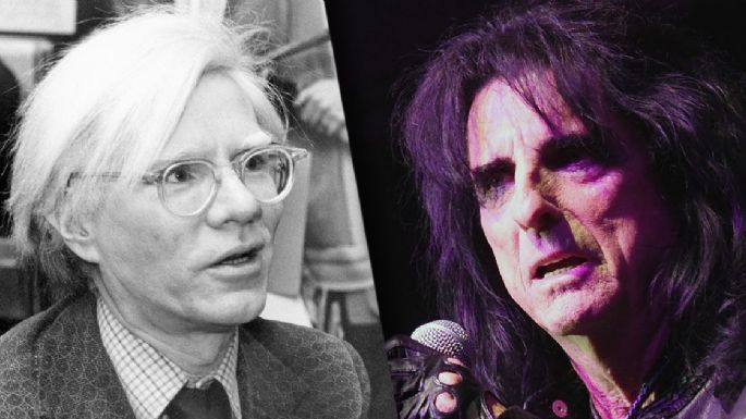 Alice Cooper subasta obra de Andy Warhol que tenía arrumbada en su garaje