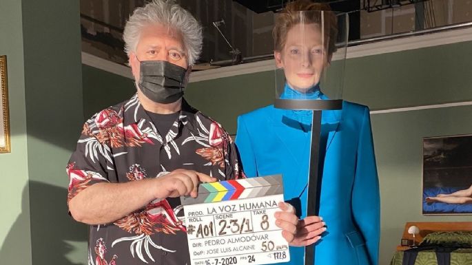 Pedro Almodóvar por primera vez, habla de su colaboración con Tilda Swinton