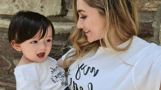 ¡Fantástico! Sherlyn derrite a sus seguidores al posar a lado de su pequeño hijo André