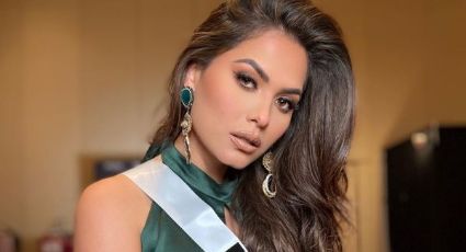 ¡Adiós Miss Universo! Andrea Meza se despide de su corona con un  increíble vestido rosa