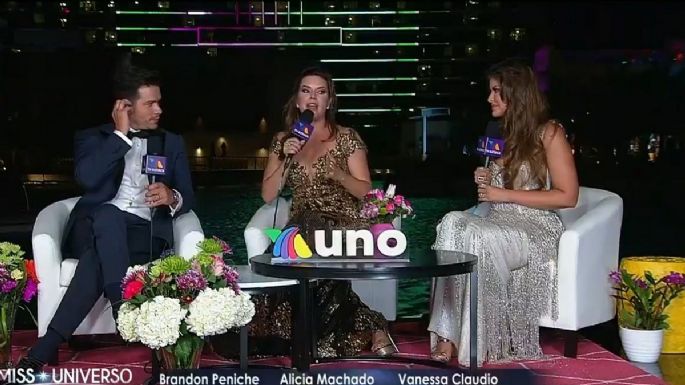 Brandon Peniche rompe el silencio y aclara si Vanessa Claudio se agarró con Alicia Machado