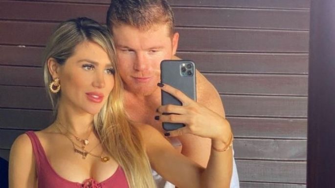 FOTO: Fernanda Gómez lució un vestido de alta costura en su boda con Saúl 'Canelo' Álvarez