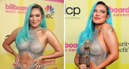 ¡Impactante! Mira la sensual actuación de Karol G durante los Billboard Music Awards 2021