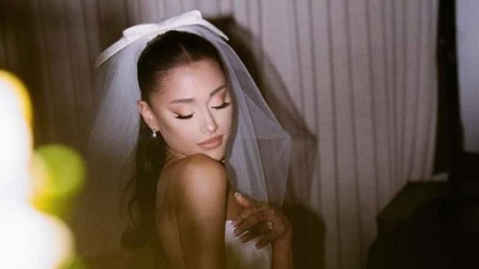 Ariana Grande y Dalton Gómez se casan; estas son las primeras fotografías del enlace matrimonial