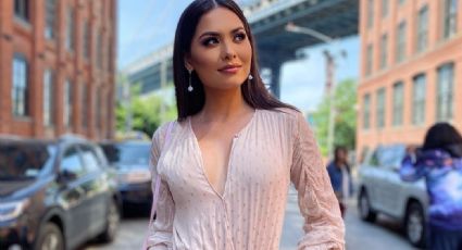 FOTOS: La Miss Universo Andrea Meza se vacuna contra el virus Covid-19 en Nueva York