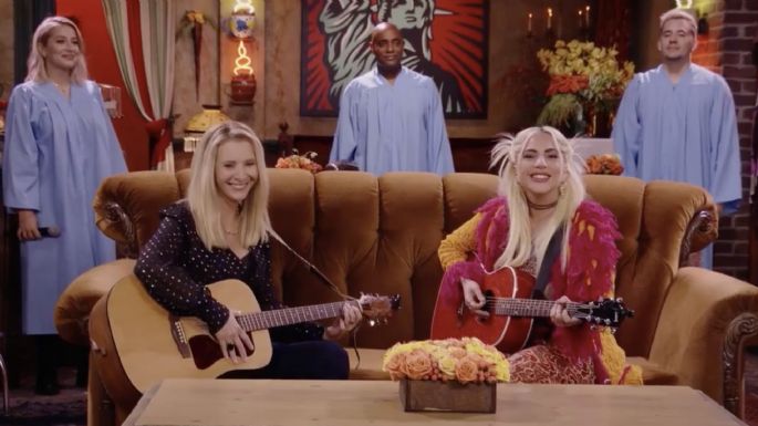 Mira la sorprendente y divertida aparición de Lady Gaga en la reunión de 'Friends' para HBO Max