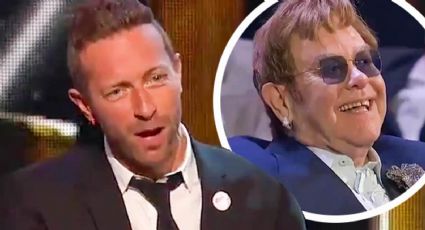 Chris Martin, vocalista de Coldplay, le hace broma de doble sentido a Elton John