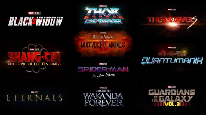 ¡Increíble! Marvel Studios revela todas las fechas y títulos de sus películas de la Fase 4 del UCM