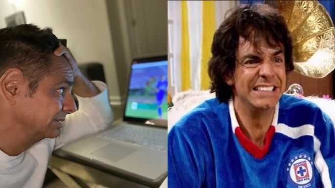 Así celebra Eugenio Derbez y su personaje de Ludovico Peluche el triunfo del Cruz Azúl