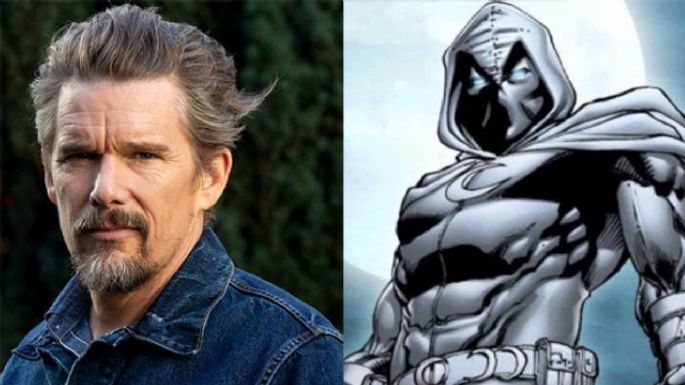 ¡Increíble! Mira las primeras imágenes de Ethan Hawke desde el set de 'Moon Knightî de Marvel