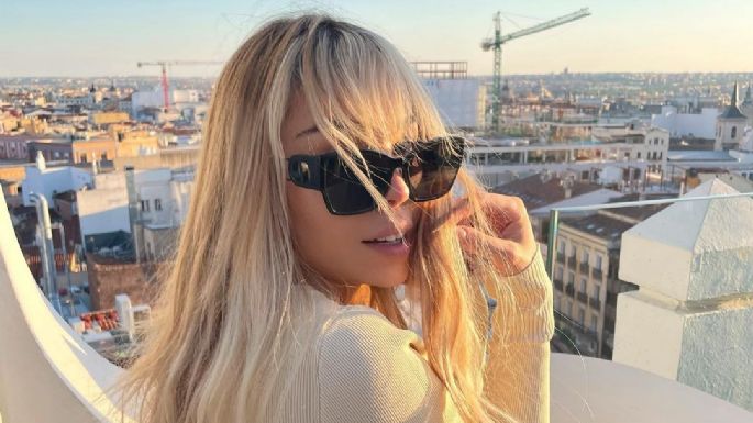 FOTO: ¡Pone tendencia! La cantante Danna Paola impone moda con peculiar delineado de ojos