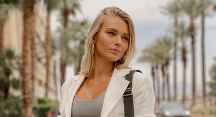 FOTO: ¡De lujosos gustos! Irina Baeva sorprende al lucir un vestido de más de 75 mil pesos