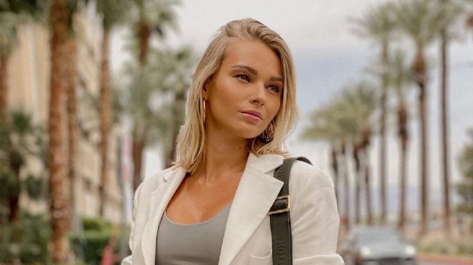 FOTO: ¡De lujosos gustos! Irina Baeva sorprende al lucir un vestido de más de 75 mil pesos