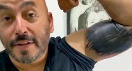 “Soy el rey del meme”: Lupillo Rivera comparte imágenes del filtro de tatuaje de Belinda