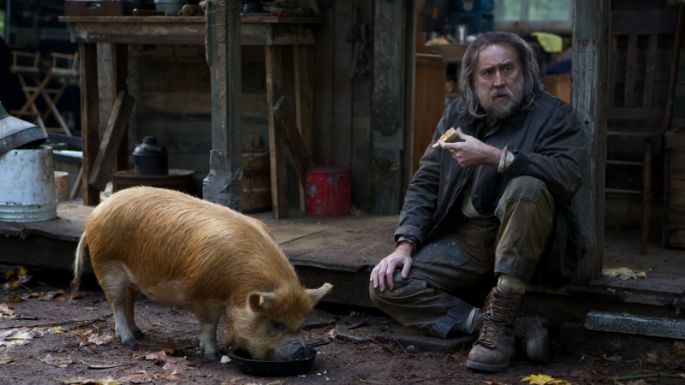 Mira a Nicolas Cage buscando venganza por su mascota secuestrada en el trailer de 'Pig