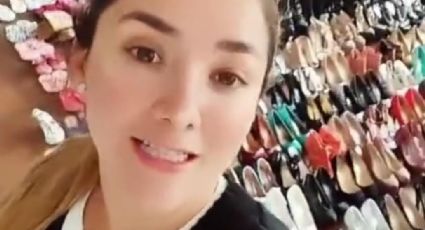 Tras enseñar su inmensa colección de zapatos, Sherlyn es criticada en redes sociales