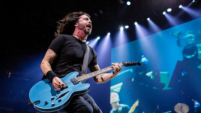 FOTO: En medio de protestas antivacunas, Foo Fighters da un concierto con lleno total en Nueva York