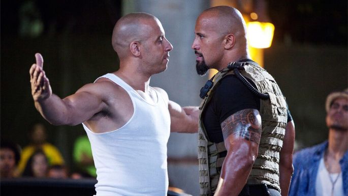 Vin Diesel explica su 'enemistad' con Dwayne Johnson 'La Roca' por la cinta de 'Rápidos y Furiosos'