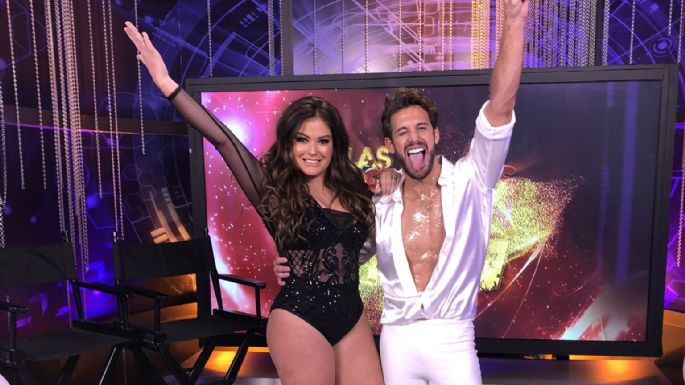 Entre lágrimas, Mariana Echeverría agradece a Lambda García por ser su pareja de baile