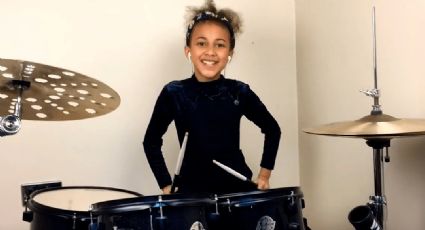 La niña baterista Nandi Bushel hace una increíble colaboración con Matt Helders de Artic Monkeys