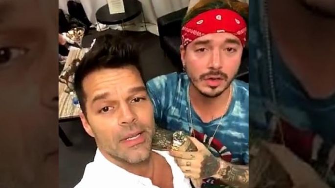 "Me casaría contigo": El mensaje de apoyo de J Balvin para Ricky Martin por discriminación