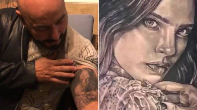 Este es el costo del tatuaje que se hizo Lupillo Rivera para tapar el rostro de Belinda