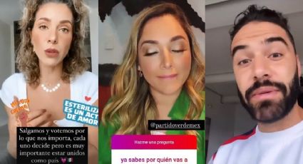 ¡Terrible! Estos son los famosos que promueven el voto al PVEM