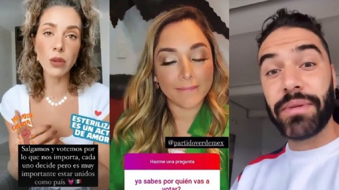 ¡Terrible! Estos son los famosos que promueven el voto al PVEM