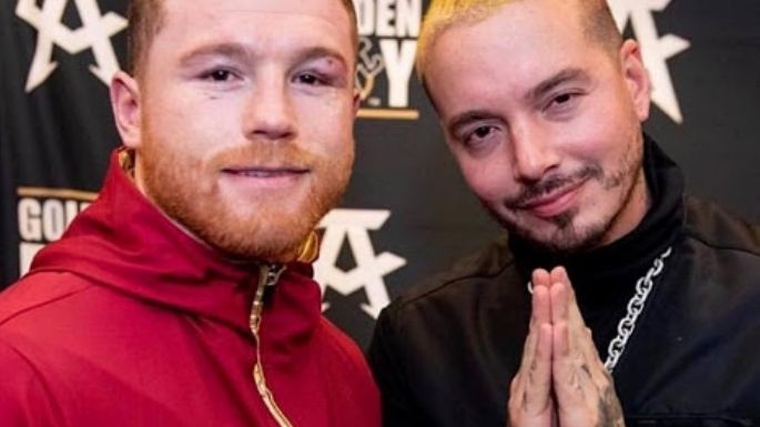 ¡No le tiene miedo! J Balvin reta a una pelea a Saúl 'Canelo' Álvarez y enciende las redes