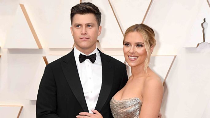 Scarlett Johansson habla por primera vez sobre como fue su boda con Colin Jost durante la pandemia