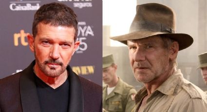 ¿Quién será? Antonio Banderas se una a Harrison Ford para la esperada cinta de 'Indiana Jones 5'