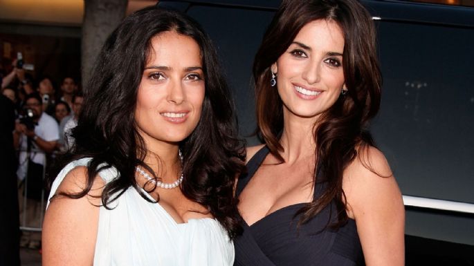 ¿Se pelearon? Salma Hayek revela porque se distanció de su amiga la actriz Penélope Cruz