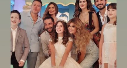 Itatí Cantoral festeja la Primera Comunión de su hija con padrinos de lujo, como Gloria Trevi