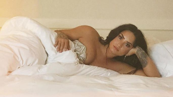 Demi Lovato comparte a través de Instagram su experiencia al filmar su primera escena íntima