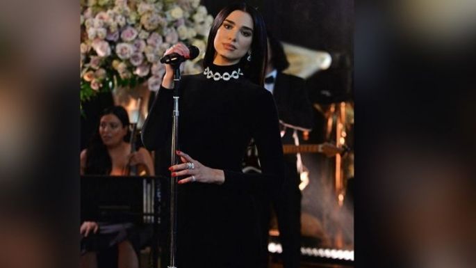 ¡Divina! Dua Lipa enamora todo Instagram al posar en atrevido atuendo negro