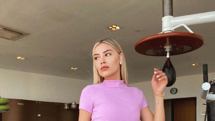Michelle Salas muestra su elegancia con increíble look café; así lució la influencer