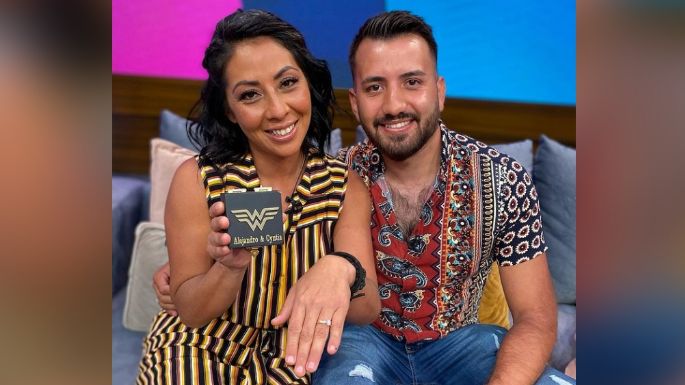 ¡Boda en TV Azteca! En vivo de 'Venga la Alegría', Cyntia González de 'Survivor' se compromete