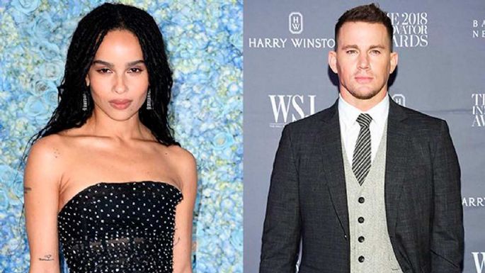 FOTO: ¿Nueva pareja? Channing Tatum y Zoë Kravitz lucen muy felices en NY