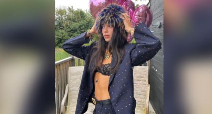 ¡Divina! Dua Lipa enamora todo Instagram al posar en atrevido atuendo negro