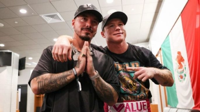 ¡Grandes amigos! Esta es la sorpresa que Canelo Álvarez le hizo a J Balvin