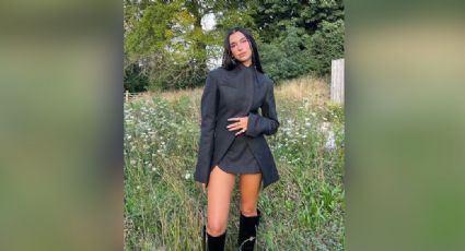 ¡Divina! Dua Lipa se roba los corazones en Instagram en revelador 'outfit' verde