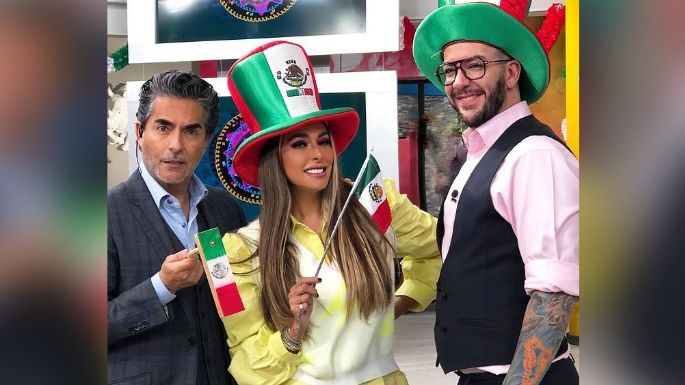 ¡Esa mano! Galilea Montijo se 'pasa de lista' y manosea en 'Hoy' a guapo galán de Televisa