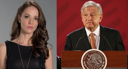 Laisha Wilkins es exhibida en 'Mañanera' de AMLO y la actriz de Televisa lo destroza